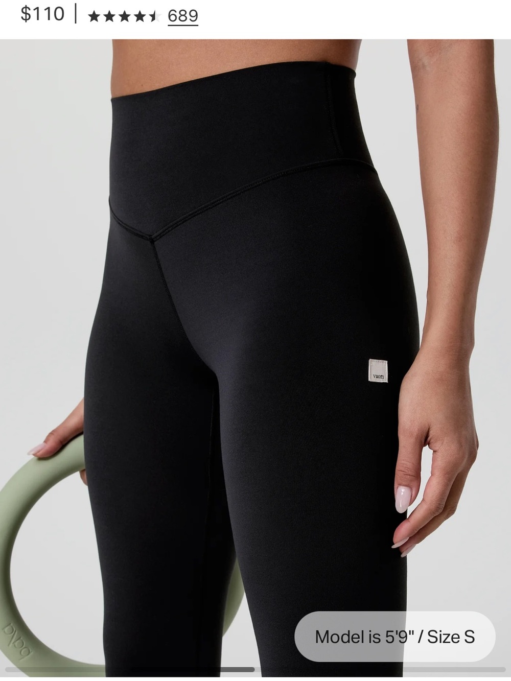 Vuori all the form leggings black